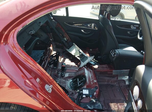 WDDZF4KB4JA405775 2018 MERCEDES-BENZ E-CLASS Red Вид наклейки з VIN-кодом