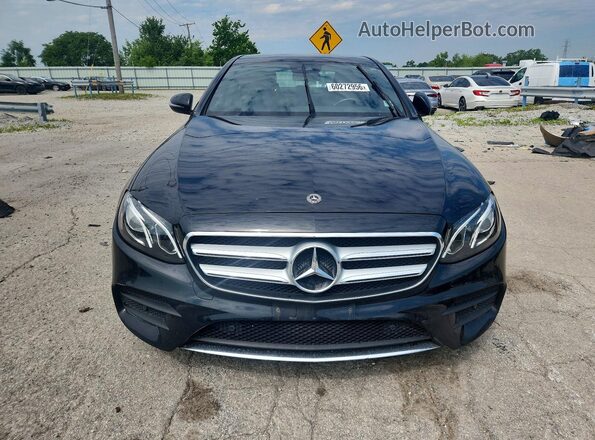 WDDZF4KB4JA472019 2018 MERCEDES-BENZ E Black Widok z przodu