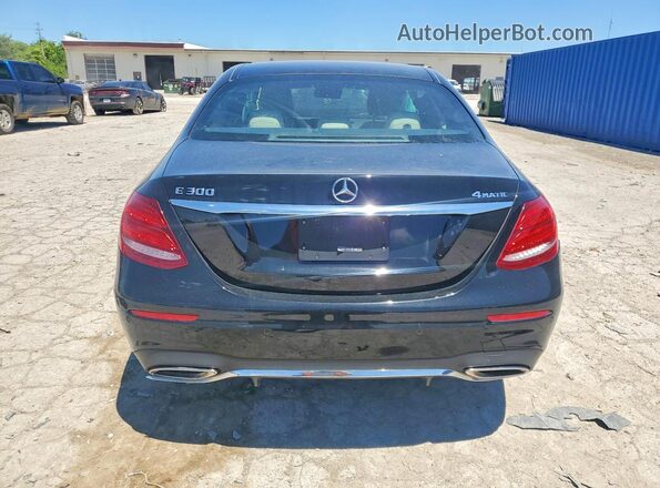 WDDZF4KB4KA543284 2019 MERCEDES-BENZ E Black Widok z tyłu