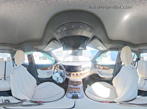 WDDZF4KB4KA543284 2019 MERCEDES-BENZ E Black Widok wnętrza 360 stopni