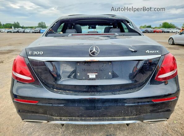 WDDZF4KB4KA566578 2019 MERCEDES-BENZ E Black Հետևի տեսք