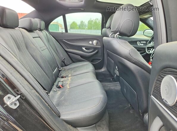 WDDZF4KB4KA566578 2019 MERCEDES-BENZ E Black Հետևի նստատեղերի տեսք