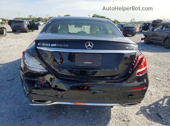 WDDZF4KB4KA605279 2019 MERCEDES-BENZ E Black Widok z tyłu