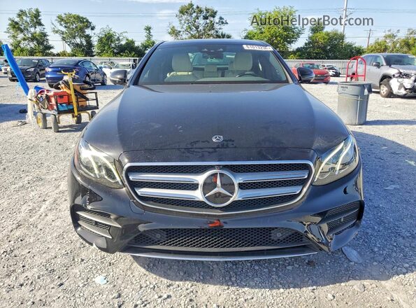 WDDZF4KB4KA605279 2019 MERCEDES-BENZ E Black Widok z przodu