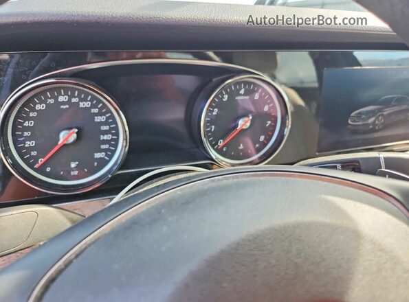 WDDZF4KB5HA059326 2017 MERCEDES-BENZ E Gray Սարքավորումների վահանակի տեսք