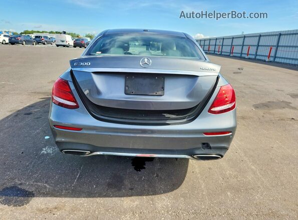 WDDZF4KB5HA059326 2017 MERCEDES-BENZ E Gray Հետևի տեսք