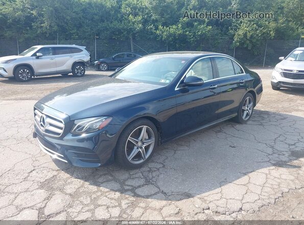 WDDZF4KB5HA085005 2017 MERCEDES-BENZ E-CLASS Blue Przód lewy