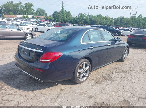 WDDZF4KB5HA085005 2017 MERCEDES-BENZ E-CLASS Blue Tył prawy