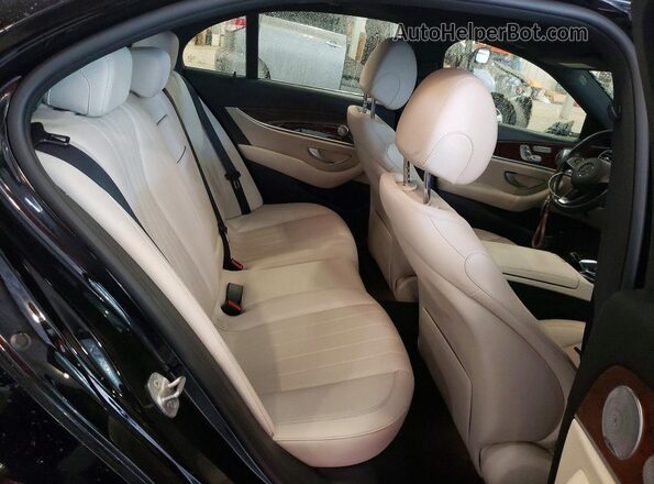 WDDZF4KB5JA359292 2018 MERCEDES-BENZ E Black უკანა სავარძლების ხედი