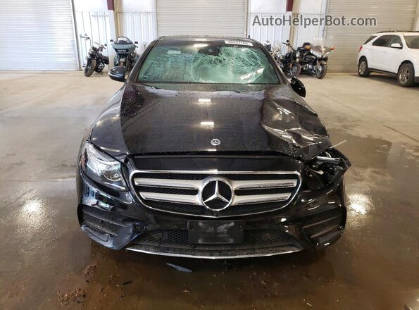 WDDZF4KB5JA359292 2018 MERCEDES-BENZ E Black წინა ხედი