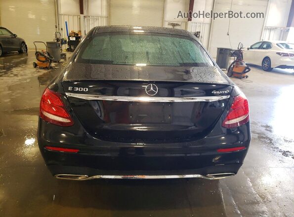 WDDZF4KB5JA359292 2018 MERCEDES-BENZ E Black უკანა ხედი