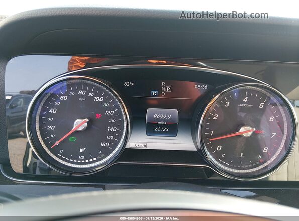 WDDZF4KB5JA381776 2018 MERCEDES-BENZ E-CLASS Белый Вид задних сидений