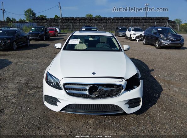 WDDZF4KB5JA381776 2018 MERCEDES-BENZ E-CLASS Белый Вид щитка приборов