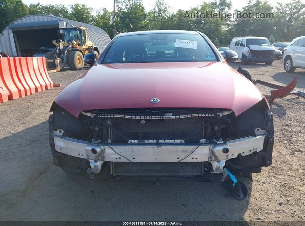 WDDZF4KB5JA486303 2018 MERCEDES-BENZ E-CLASS Red Vista frontal