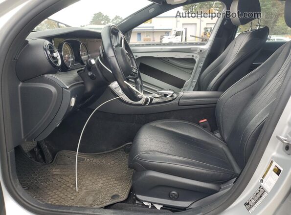 WDDZF4KB5KA533363 2019 MERCEDES-BENZ E Silver წინა სალონის ხედი