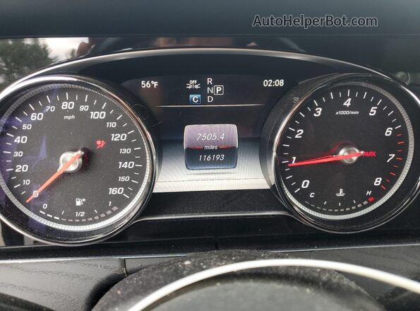 WDDZF4KB5KA533363 2019 MERCEDES-BENZ E Silver ხელსაწყოთა პანელის ხედი