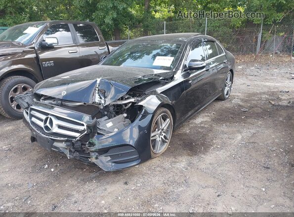 WDDZF4KB5KA603038 2019 MERCEDES-BENZ E-CLASS Black Առջևի ձախ երեք քառորդ տեսարան
