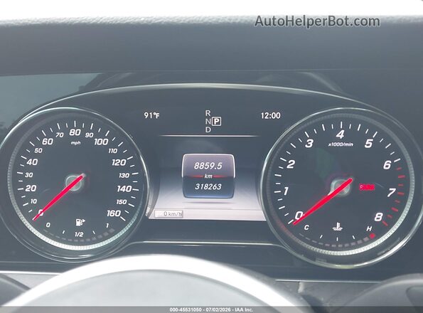 WDDZF4KB5KA603038 2019 MERCEDES-BENZ E-CLASS Black Հետևի նստատեղերի տեսք