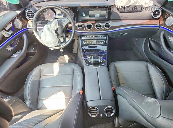 WDDZF4KB6HA019353 2017 MERCEDES-BENZ E Gray Dashboard view