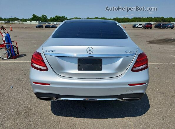 WDDZF4KB6HA019353 2017 MERCEDES-BENZ E Gray Rear view