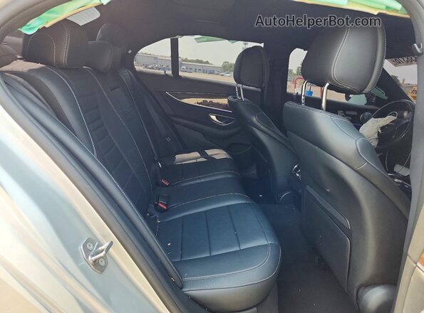 WDDZF4KB6HA019353 2017 MERCEDES-BENZ E Gray Rear seats view