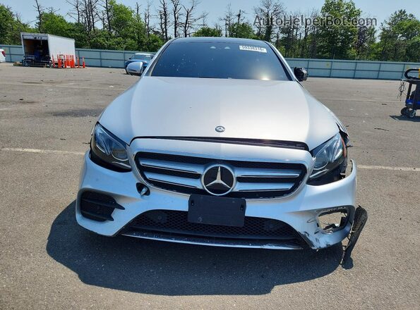 WDDZF4KB6HA019353 2017 MERCEDES-BENZ E Gray Front view