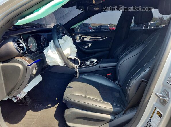 WDDZF4KB6HA019353 2017 MERCEDES-BENZ E Gray Front interior view