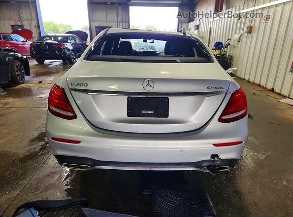 WDDZF4KB6HA084882 2017 MERCEDES-BENZ E Silver უკანა ხედი