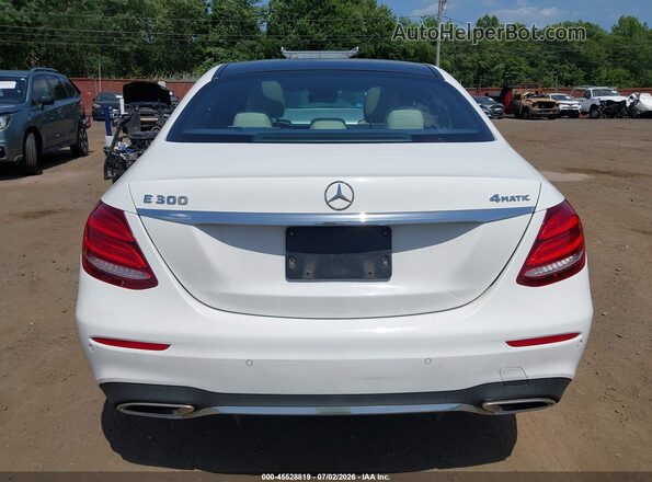 WDDZF4KB6HA104046 2017 MERCEDES-BENZ E-CLASS White 