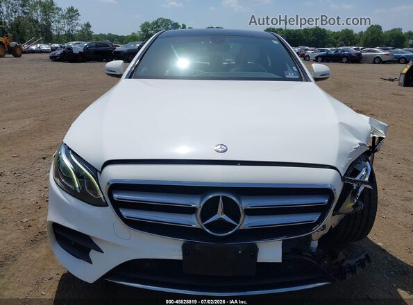 WDDZF4KB6HA104046 2017 MERCEDES-BENZ E-CLASS White Instrument cluster view