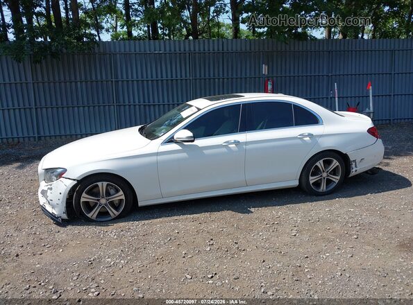 WDDZF4KB6HA144725 2017 MERCEDES-BENZ E-CLASS White Вид спереду