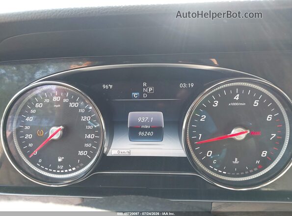 WDDZF4KB6HA144725 2017 MERCEDES-BENZ E-CLASS White Вид задніх сидінь