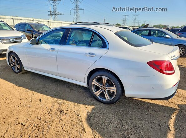 WDDZF4KB6JA344185 2018 MERCEDES-BENZ E White Trasero izquierdo