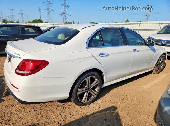 WDDZF4KB6JA344185 2018 MERCEDES-BENZ E White Trasero derecho