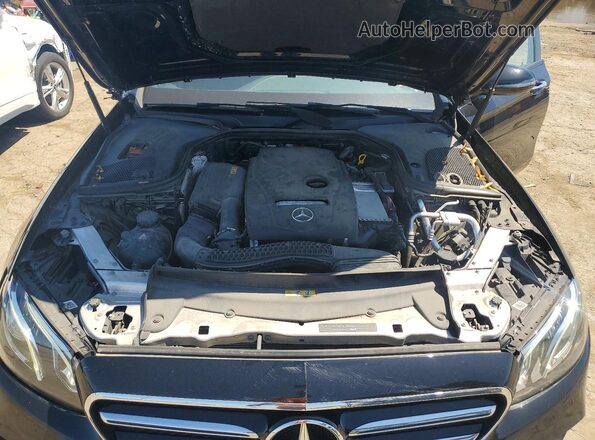 WDDZF4KB6JA354294 2018 MERCEDES-BENZ E Black Widok wnętrza z tyłu