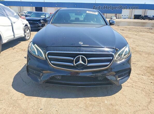 WDDZF4KB6JA354294 2018 MERCEDES-BENZ E Black Widok z przodu
