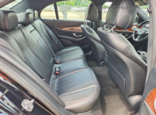 WDDZF4KB7HA022956 2017 MERCEDES-BENZ E Black Вид задніх сидінь