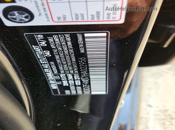 WDDZF4KB7HA022956 2017 MERCEDES-BENZ E Black Вид підкапотного простору