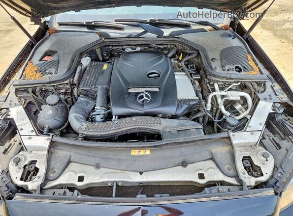 WDDZF4KB7HA022956 2017 MERCEDES-BENZ E Black Вид задньої частини салону