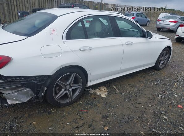 WDDZF4KB7HA025596 2017 MERCEDES-BENZ E-CLASS Белый Задняя правая четверть