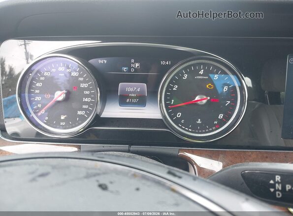 WDDZF4KB7HA025596 2017 MERCEDES-BENZ E-CLASS Белый Вид задних сидений