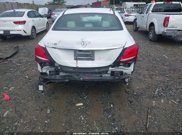 WDDZF4KB7HA025596 2017 MERCEDES-BENZ E-CLASS Белый 