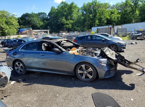 WDDZF4KB7HA164353 2017 MERCEDES-BENZ E-CLASS Gray წინა მარჯვენა