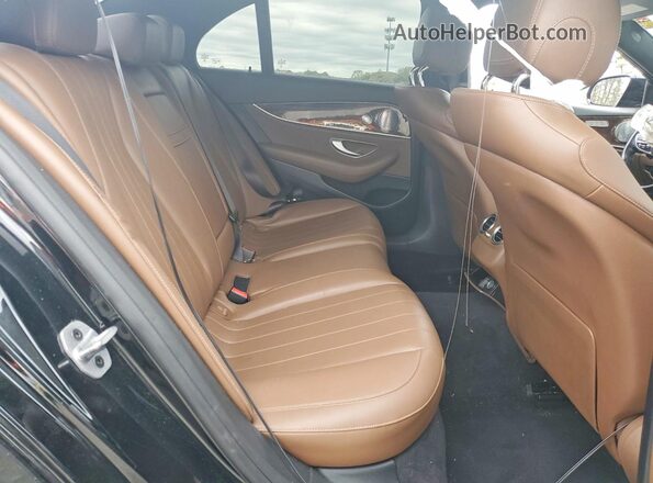WDDZF4KB7KA512594 2019 MERCEDES-BENZ E Black უკანა სავარძლების ხედი