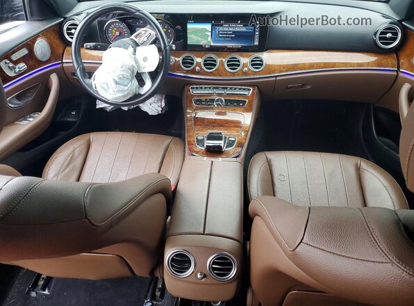 WDDZF4KB7KA512594 2019 MERCEDES-BENZ E Black წინა პანელის ხედი