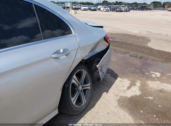 WDDZF4KB7KA516726 2019 MERCEDES-BENZ E-CLASS Silver Вид спереду