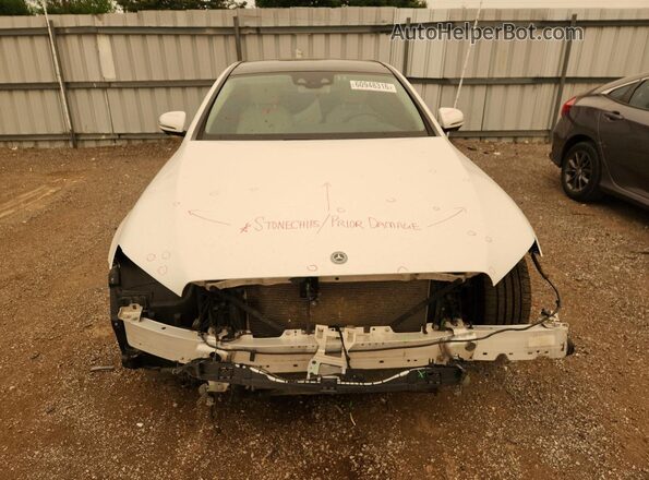 WDDZF4KB7KA525605 2019 MERCEDES-BENZ E Белый Вид спереди