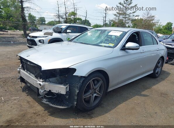 WDDZF4KB7KA595377 2019 MERCEDES-BENZ E-CLASS Silver Вид спереду