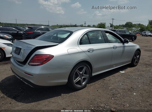 WDDZF4KB7KA595377 2019 MERCEDES-BENZ E-CLASS Silver Задня права чверть