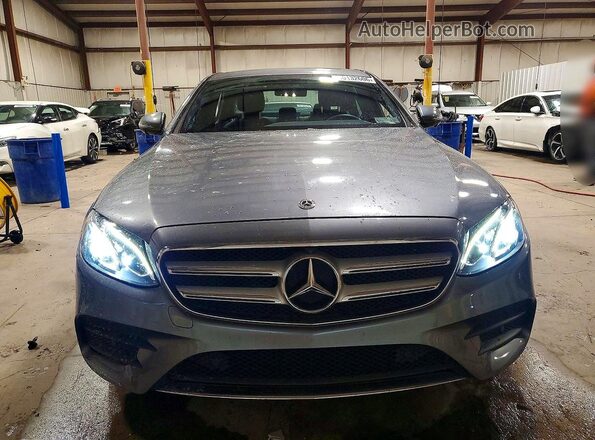 WDDZF4KB7KA688738 2019 MERCEDES-BENZ E Gray წინა ხედი